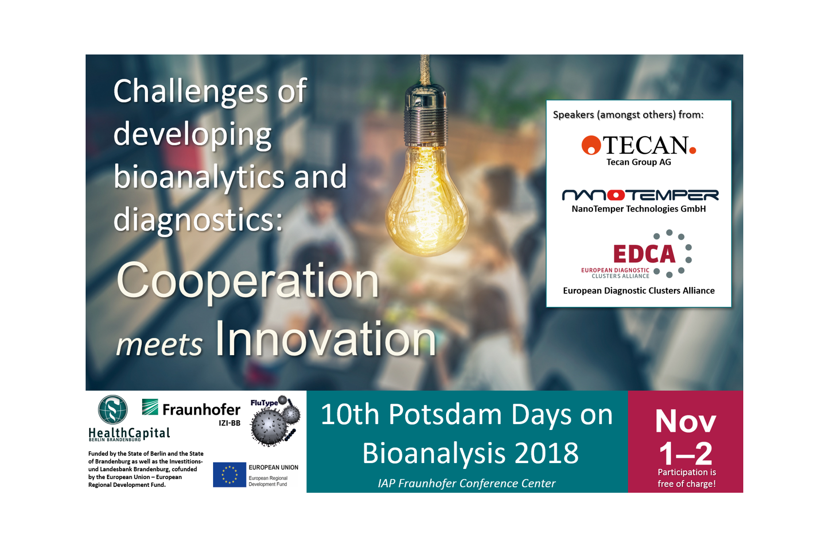 10th Potsdam Days on Bioanalysis 2018